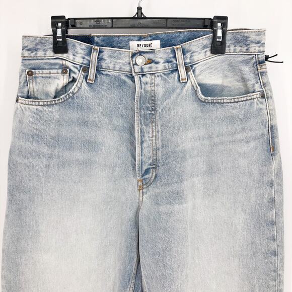 RE/DONE Women's 90's Low Slung Jeans 28 Vintage Playa Light Blue 100% Cotton NWT - Picture 5 of 13